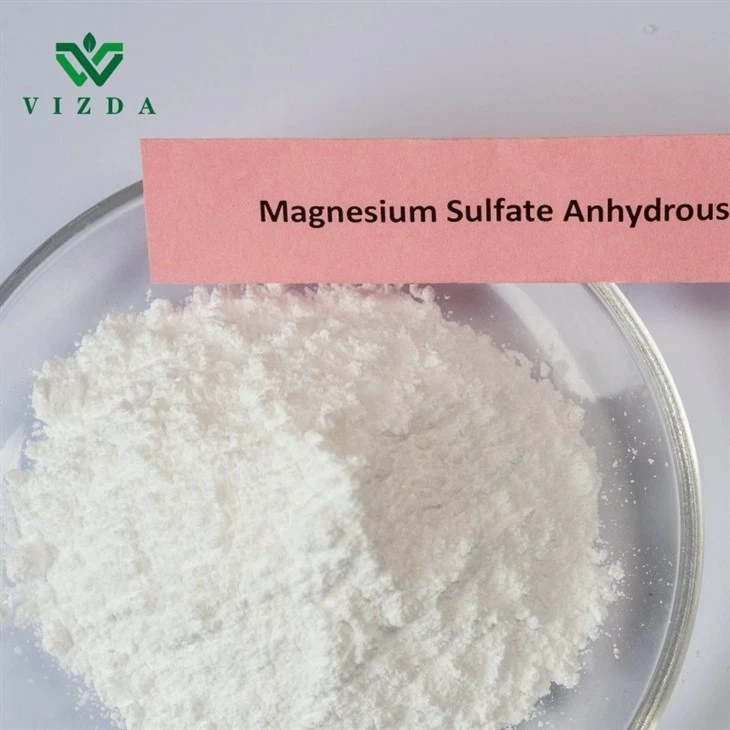 Magnesium Sulfate Anhydrous White Powder
